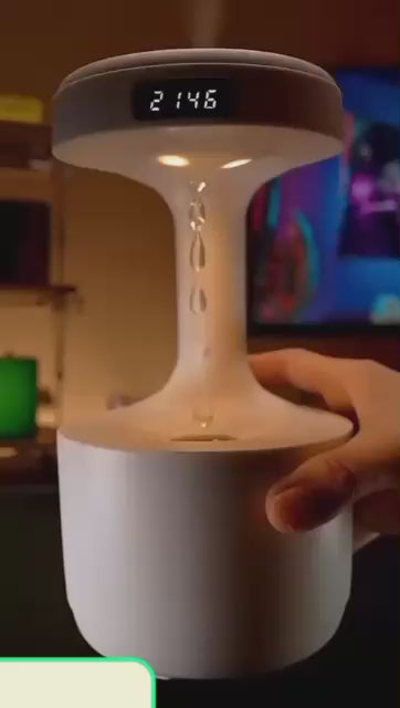 Anti gravity humidifier